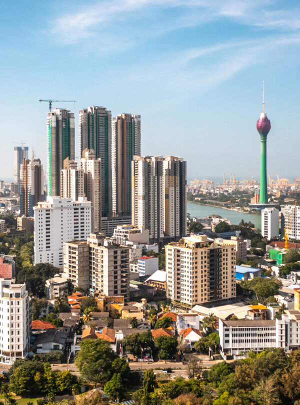 Cityscape of Colombo