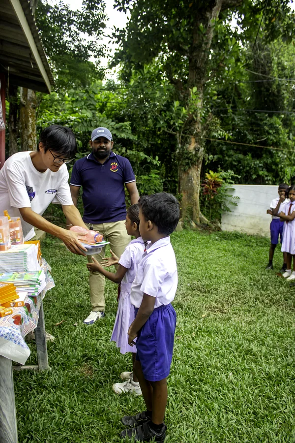GCH students Karandhagoda Vidyalaya portrait 2024