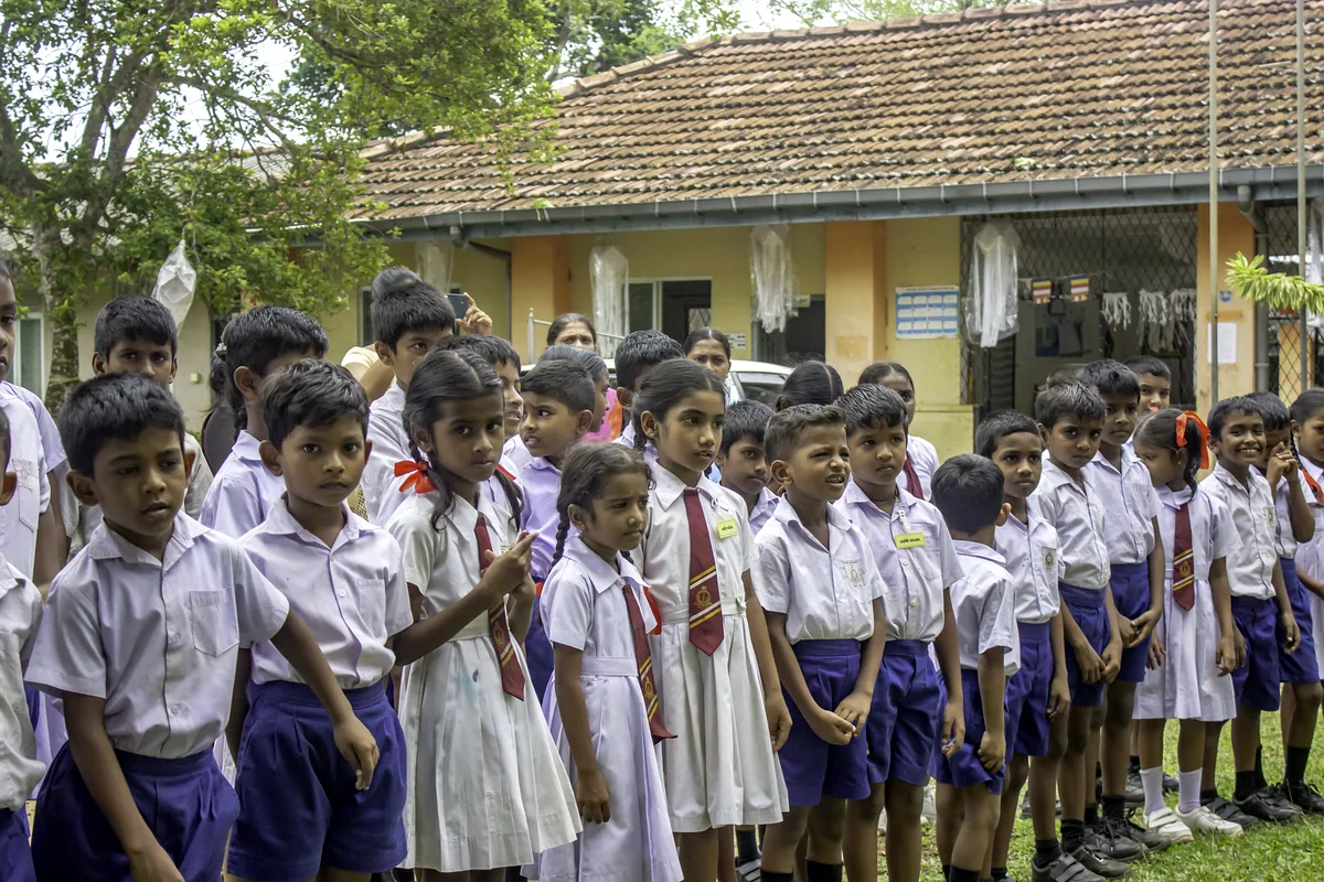 GCH heartfelt moments school donation drive Beruwala